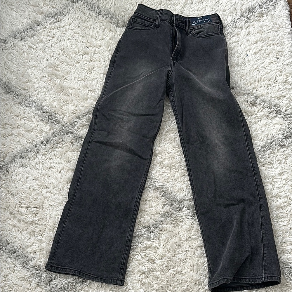 Hollister black high rise jeans